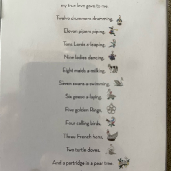 Twelve Days of Christmas Charm Bracelet - Picture 4 of 4